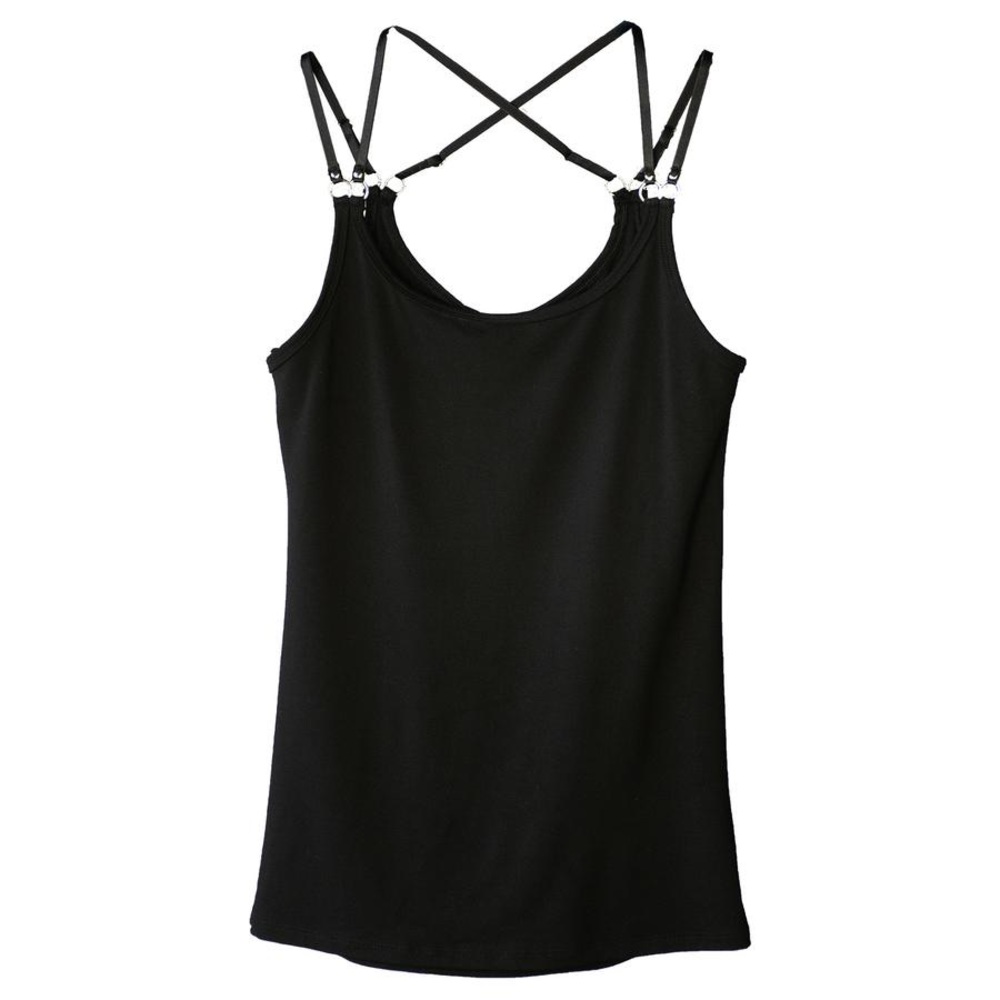 NWOT LALITA BEYOND BASIC CAMI WITH CRISSCROSS‎ STRAPS